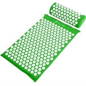 ProsourceFit Acupressure Mat and Pillow Set for Back/Neck Pain Relief and Muscle